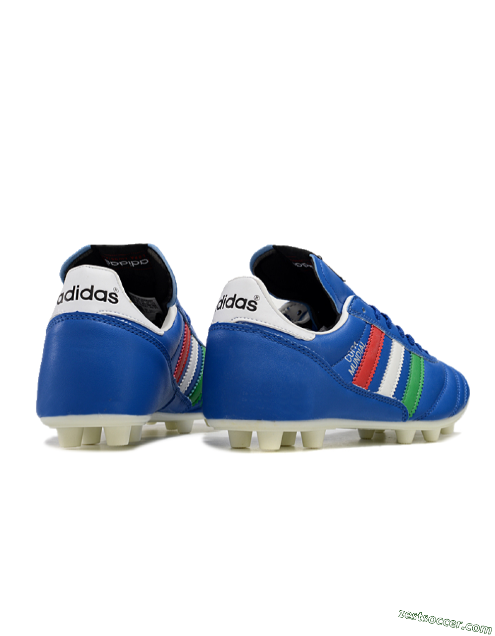 Adidas Mundial Team Astro TF Low-Tops Soccer Shoes - Blue/Green/Red 5
