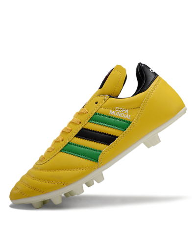 Adidas Mundial Team Astro TF Low-Tops Soccer Shoes - Yellow/Green/Black