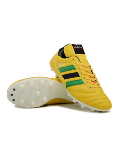 Adidas Mundial Team Astro TF Low-Tops Soccer Shoes - Yellow/Green/Black