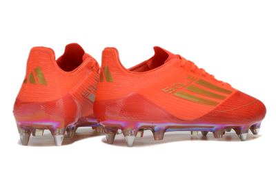 Adidas F50 Elite SG Low-Tops Soccer Cleats - Red/Gold