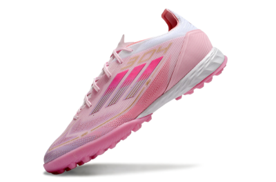 Adidas F50 Pro 304 TF Low-Tops Soccer Shoes - Pink/White/Purple
