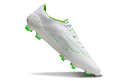 Adidas F50 Adizero FG Low-Tops Soccer Cleats - White/Green