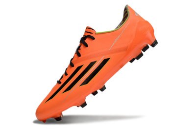 Adidas F50 Adizero FG Low-Tops Soccer Cleats - Red/Black/Yellow