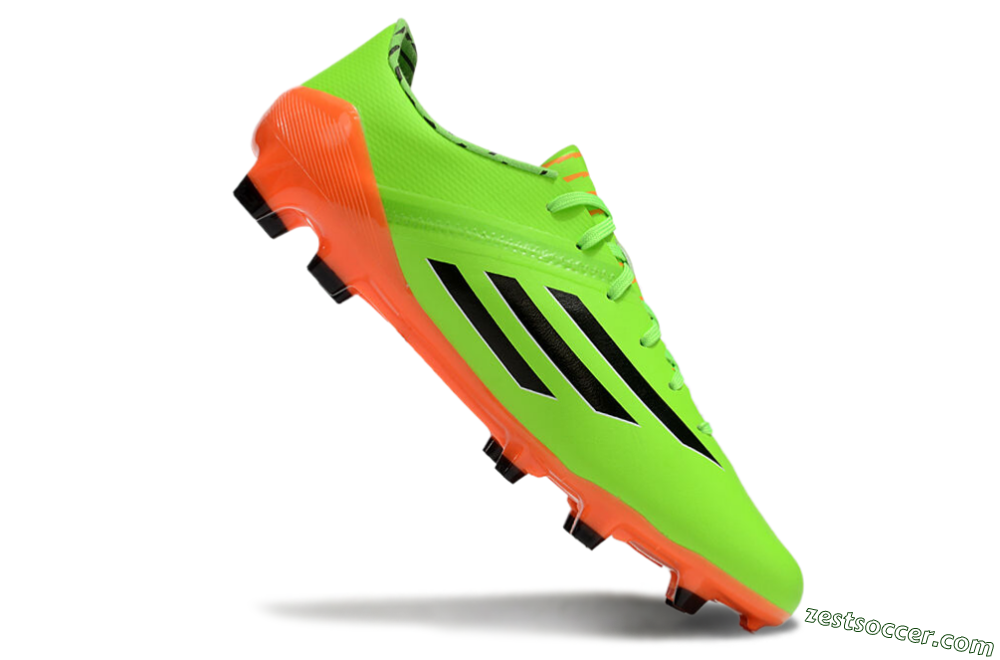Adidas F50 Adizero FG Low-Tops Soccer Cleats - Yellow/Black/Red 4