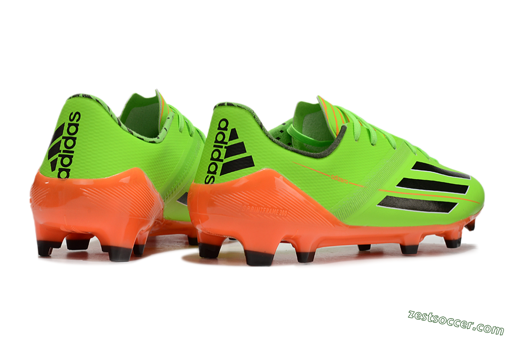Adidas F50 Adizero FG Low-Tops Soccer Cleats - Yellow/Black/Red 6