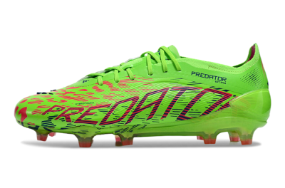 Adidas Predator Elite 24 FG Low-Tops Soccer Cleats - Yellow/Blue/Purple