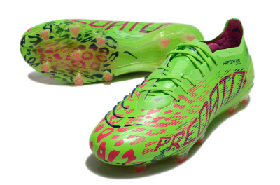 Adidas Predator Elite 24 FG Low-Tops Soccer Cleats - Yellow/Blue/Purple