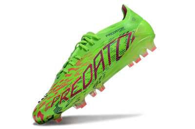 Adidas Predator Elite 24 FG Low-Tops Soccer Cleats - Yellow/Blue/Purple