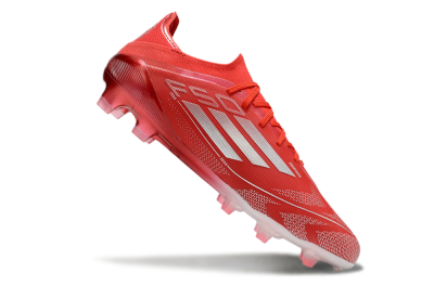 Adidas F50 Elite FG Low-Tops Soccer Cleats - Red/Silver