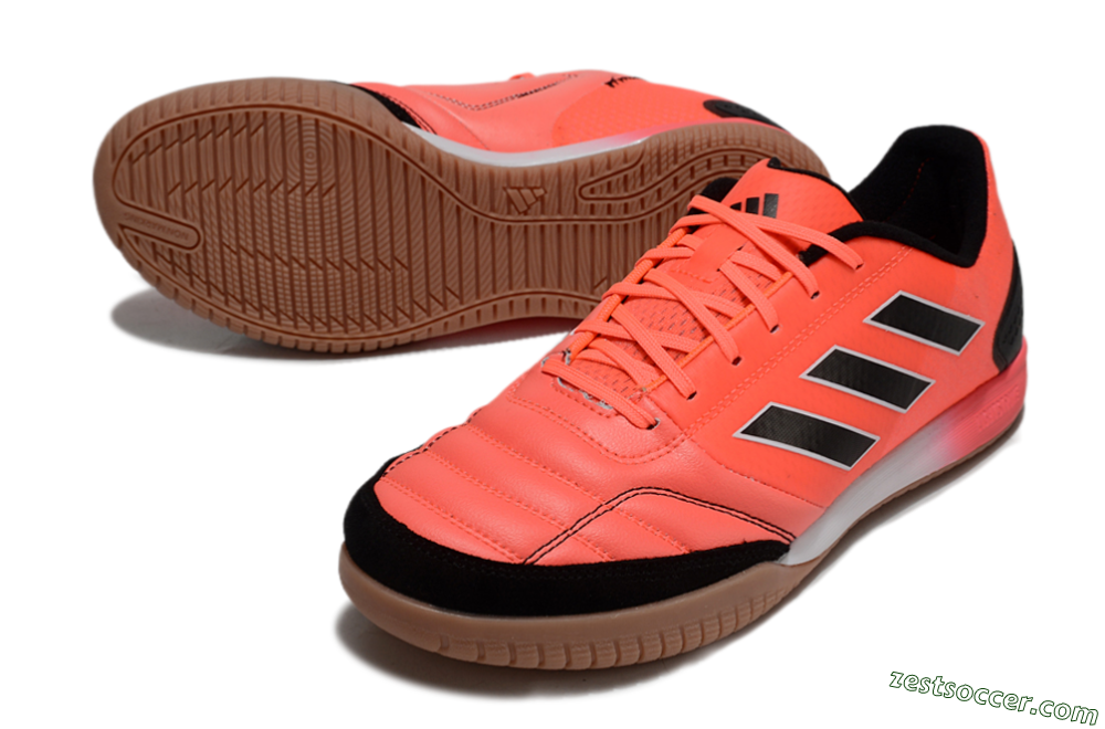 Adidas Competition Top IC Low-Tops Soccer Shoes - Red/Black/White 3