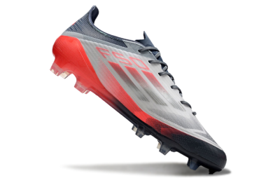 Adidas F50 Elite FG Low-Tops Soccer Cleats - Silver/White/Pink