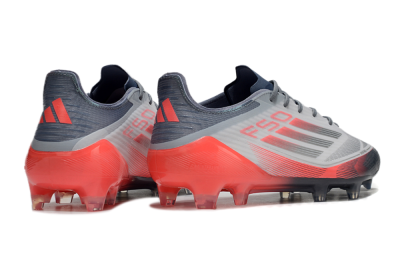 Adidas F50 Elite FG Low-Tops Soccer Cleats - Silver/White/Pink