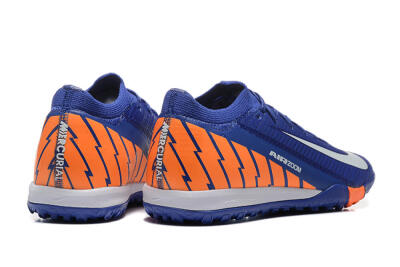 Nike Air Zoom Mercurial Vapor 16 Elite TF Low-Tops Soccer Shoes - Blue/White/Orange