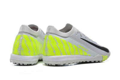 Nike Air Zoom Mercurial Vapor 16 Elite TF Low-Tops Soccer Shoes - Grey/Yellow/Silver