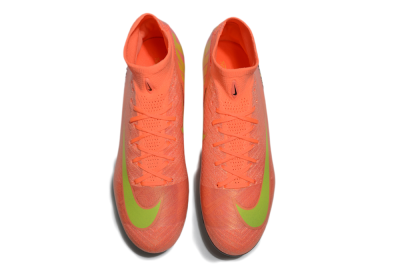 Nike Air Zoom Mercurial Superfly 10 Elite SG High-Tops Soccer Cleats - Red/Yellow/Black