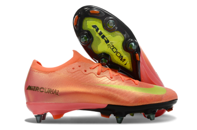 Nike Air Zoom Mercurial Vapor 16 Elite SG Low-Tops Soccer Cleats - Red/Yellow/Black