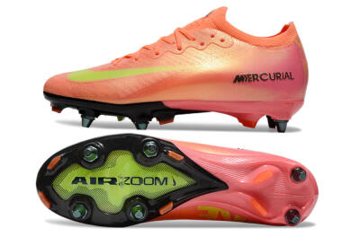 Nike Air Zoom Mercurial Vapor 16 Elite SG Low-Tops Soccer Cleats - Red/Yellow/Black
