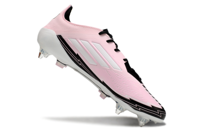 Messi x Adidas F50 Elite SG Low-Tops Soccer Cleats - Pink/White/Black