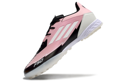 Adidas F50 Pro TF Low-Tops Soccer Shoes - Pink/Black/White