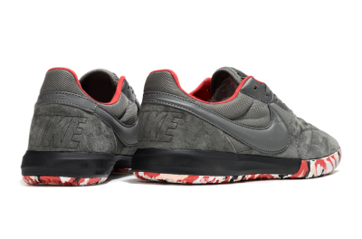 Nike Premier 2 Sala IC Low-Tops Soccer Shoes - Grey/Black/Red