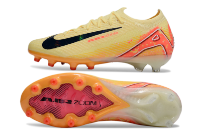 Nike Air Zoom Mercurial Vapor 16 Elite AG Low-Tops Soccer Cleats - Yellow/Black/Red