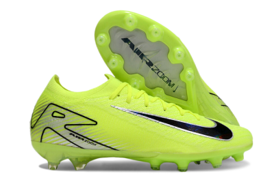 Nike Air Zoom Mercurial Vapor 16 Elite AG Low-Tops Soccer Cleats - Yellow/Silver/Black