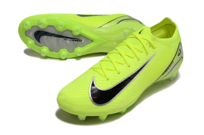 Nike Air Zoom Mercurial Vapor 16 Elite AG Low-Tops Soccer Cleats - Yellow/Silver/Black