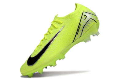 Nike Air Zoom Mercurial Vapor 16 Elite AG Low-Tops Soccer Cleats - Yellow/Silver/Black