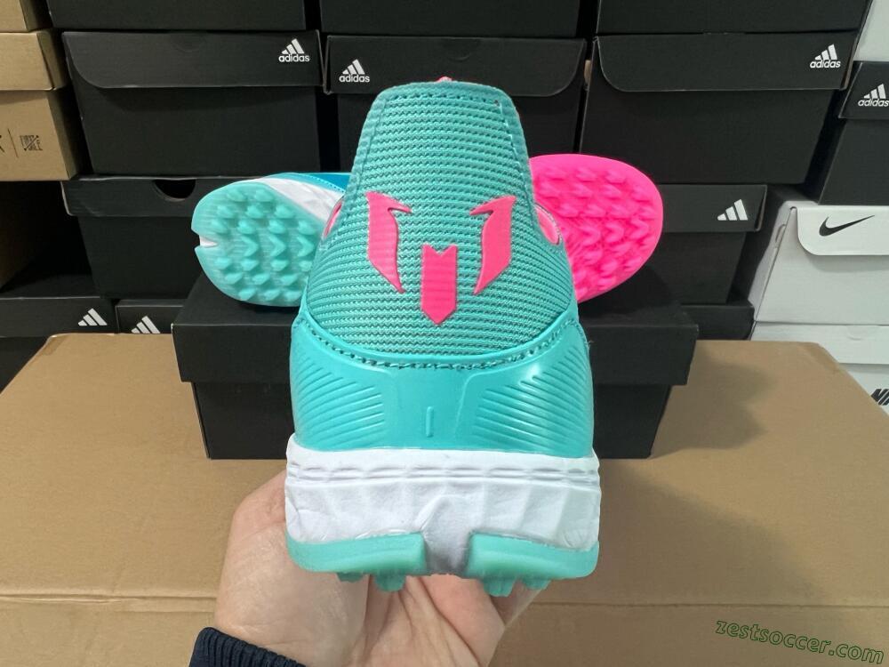 Adidas F50 Elite TF Low-Tops Soccer Shoes - Jade/Pink/White