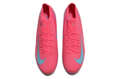 Nike Air Zoom Mercurial Vapor 16 Elite SG Low-Tops Soccer Cleats - Pink/Jade