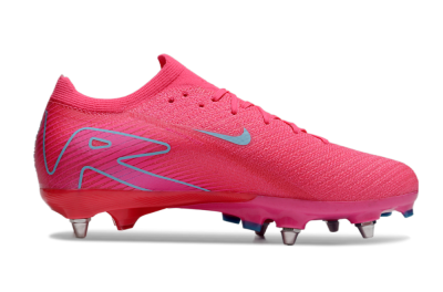 Nike Air Zoom Mercurial Vapor 16 Elite SG Low-Tops Soccer Cleats - Pink/Jade