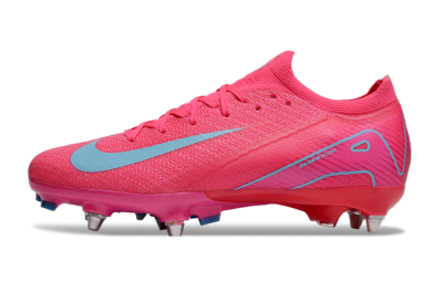 Nike Air Zoom Mercurial Vapor 16 Elite SG Low-Tops Soccer Cleats - Pink/Jade