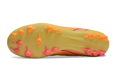 Nike Air Zoom Mercurial Superfly 10 Academy AG High-Tops Soccer Cleats - Yellow/Black/Red