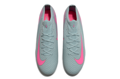 Nike Air Zoom Mercurial Vapor 16 Elite SG Low-Tops Soccer Cleats - Jade/Pink
