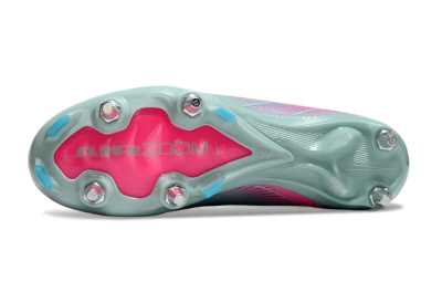Nike Air Zoom Mercurial Vapor 16 Elite SG Low-Tops Soccer Cleats - Jade/Pink