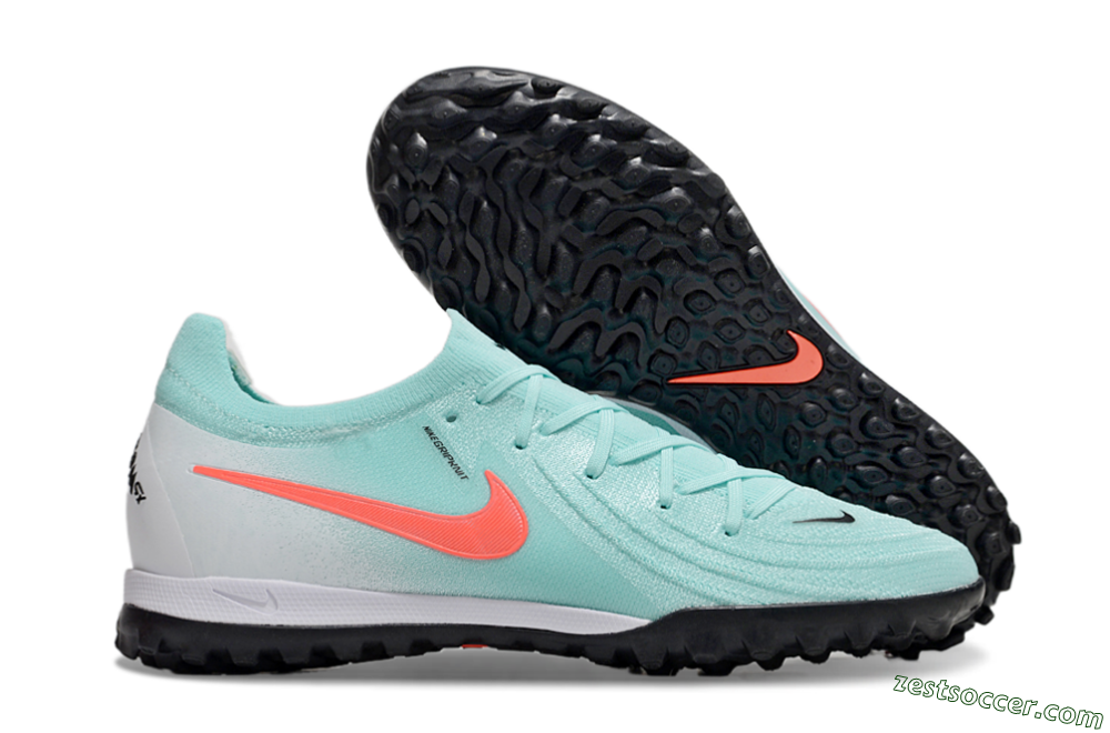 Nike Phantom Luna Elite TF Low-Tops Soccer Shoes - Jade/Red/White 0