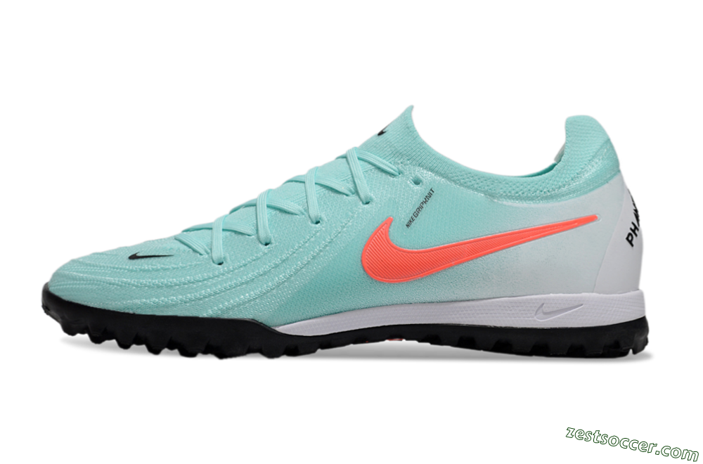 Nike Phantom Luna Elite TF Low-Tops Soccer Shoes - Jade/Red/White 2