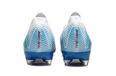 Nike Air Zoom Mercurial Vapor 16 Elite SG Low-Tops Soccer Cleats - White/Purple/Jade