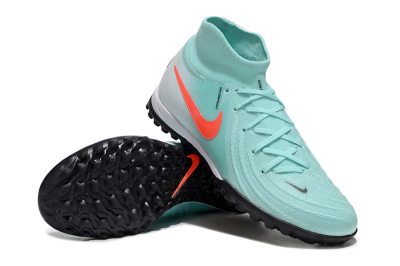 Nike Phantom Luna Elite TF High-Tops Soccer Shoes - Jade/Red/White