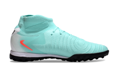 Nike Phantom Luna Elite TF High-Tops Soccer Shoes - Jade/Red/White