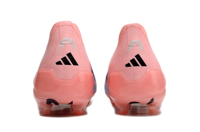 Adidas Predator Laceless Elite 25 FG Low-Tops Soccer Cleats - Pink/Blue/Black