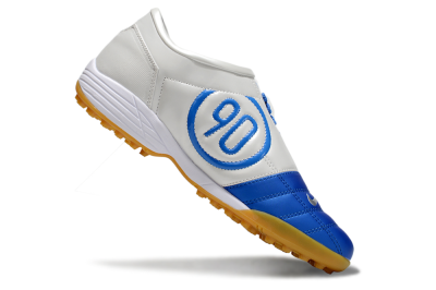 Nike Total 90 II TF Low-Tops Soccer Shoes - Blue/White/Brown