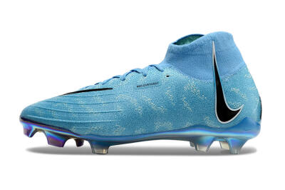 Nike Phantom Luna Elite FG High-Tops Soccer Cleats - Jade/Black/White