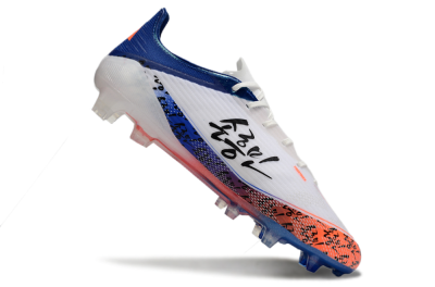 Adidas F50 Elite FG Low-Tops Soccer Cleats - White/Red/Blue