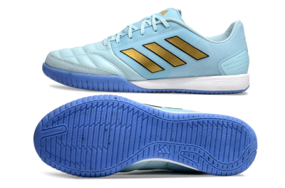 Adidas Top Sala Competition IC Low-Tops Soccer Shoes - Jade/Gold/Black