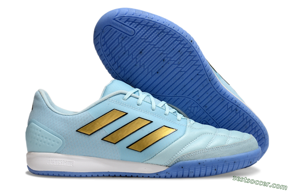 Adidas Top Sala Competition IC Low-Tops Soccer Shoes - Jade/Gold/Black 0