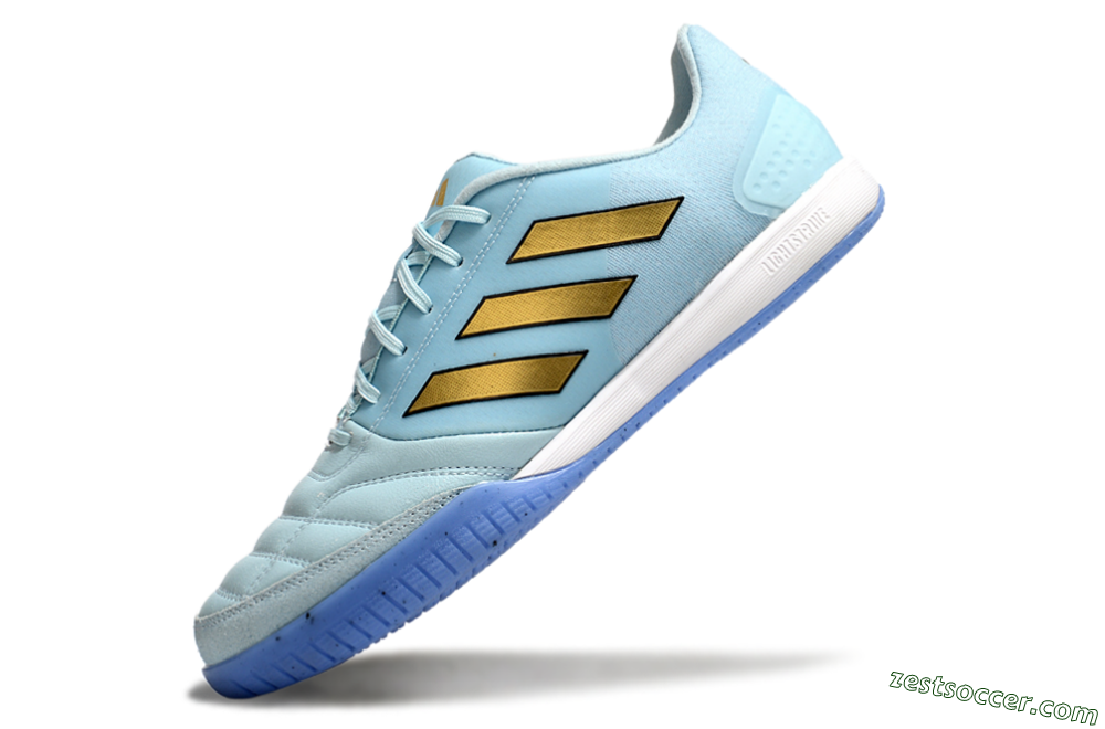 Adidas Top Sala Competition IC Low-Tops Soccer Shoes - Jade/Gold/Black 5