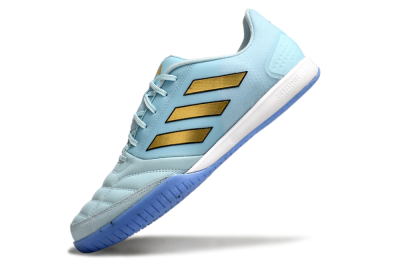 Adidas Top Sala Competition IC Low-Tops Soccer Shoes - Jade/Gold/Black