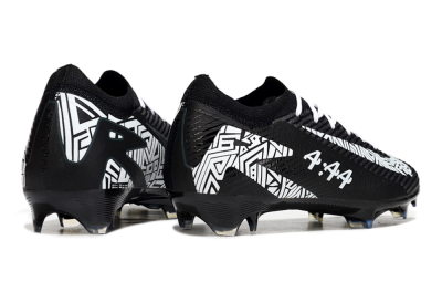 Nike Air Zoom Mercurial Vapor 16 Elite FG Low-Tops Soccer Cleats - Black/White/Blue
