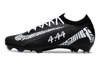 Nike Air Zoom Mercurial Vapor 16 Elite FG Low-Tops Soccer Cleats - Black/White/Blue